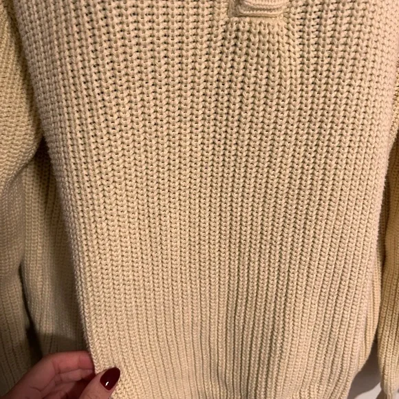 Cozy Cream Women's Sweater - Picture 6 of 7